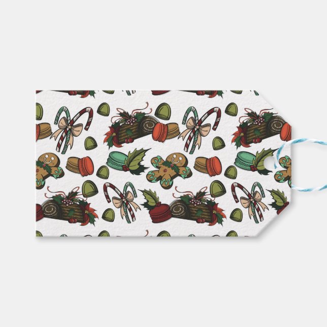 Holiday Sweets Presentetikett (Framsidan (Horisontell))