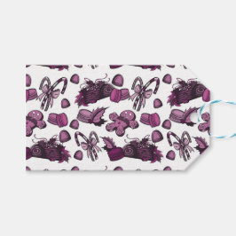 Holiday Sweets- Sugar Plum (Solid) Presentetikett