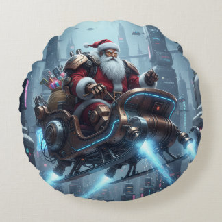 Holiday Throw Pillow Rund Kudde