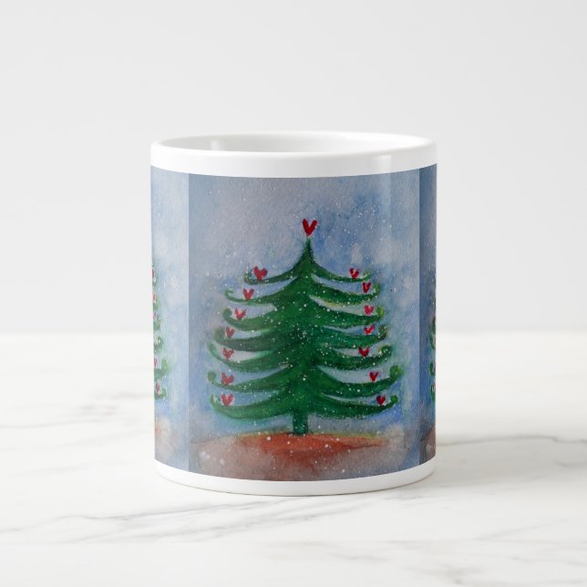 Holiday Tree Ornament Jumbo Mugg (Framsidan)