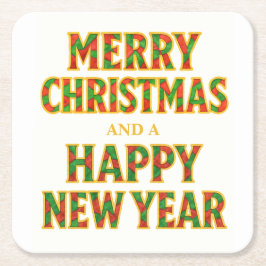 Holiday Underlägg Papper Kvadrat