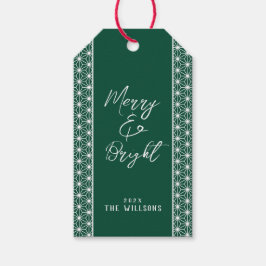 Holiday Wrapping ASANOHA Japanese Kimono pattern Presentetikett