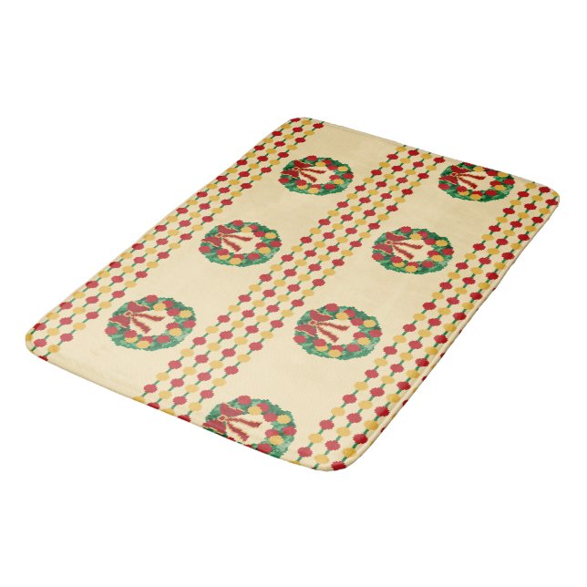 Holiday Wreath Knit Badrumsmatta (Vinklad)