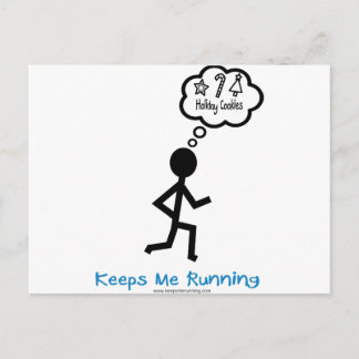 HolidayCookies håller mig igång Helg Vykort