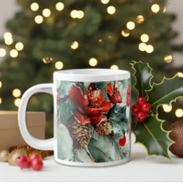 Holidays Mood  Bone China Mug Jumbo Mugg
