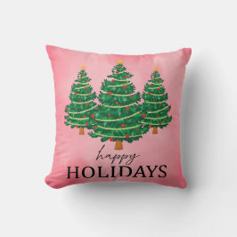 Holidays Throw Pillow Kudde
