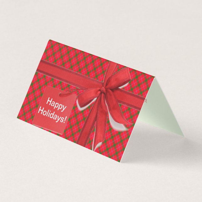 HolidayZ Play/Tartan Kort (Framsida)