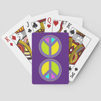 holiES - färgstarkt Fredstecken + dina idéer Casinokort