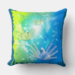 holiES - Flies Händer Pigeons ART Kudde