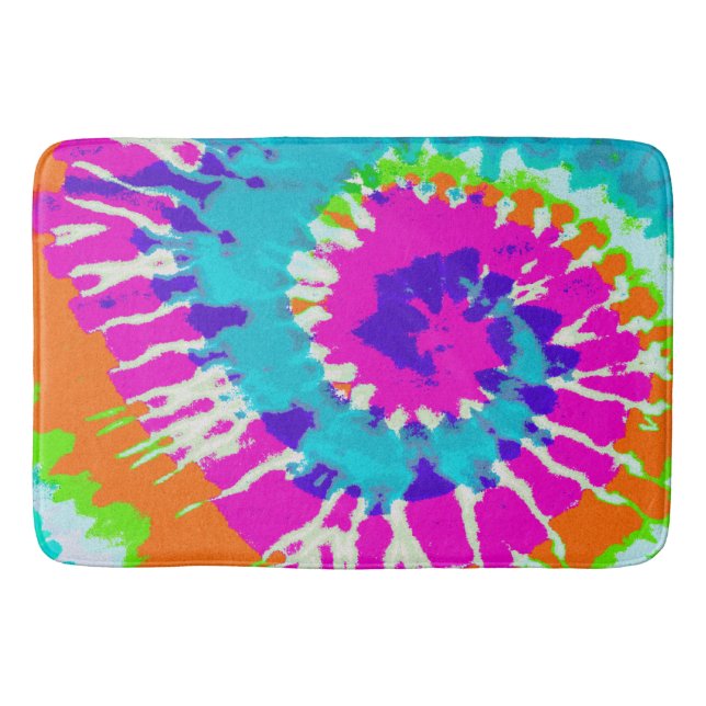 holiES - Power Spiral Batik Stil Badrumsmatta (Framsidan)