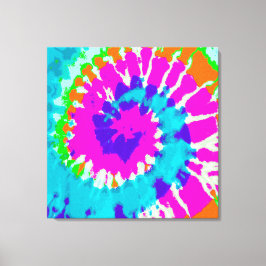 holiES - Power Spiral Batik Stil Canvastryck