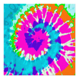 holiES - Power Spiral Batik Stil Fototryck