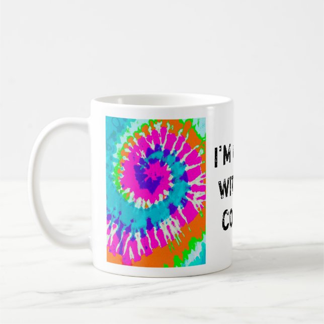 holiES - Power Spiral Batik Stil Kaffemugg (Vänster)