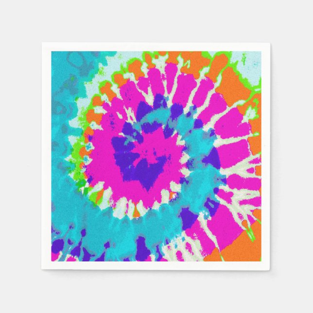 holiES - Power Spiral Batik Stil Pappersservett (Framsidan)