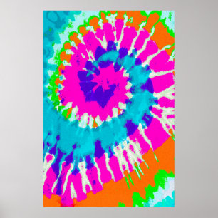 holiES - Power Spiral Batik Stil Poster