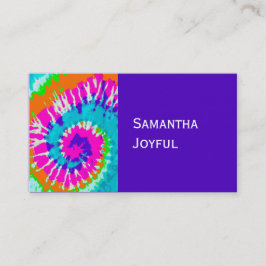 holiES - Power Spiral Batik Stil Visitkort