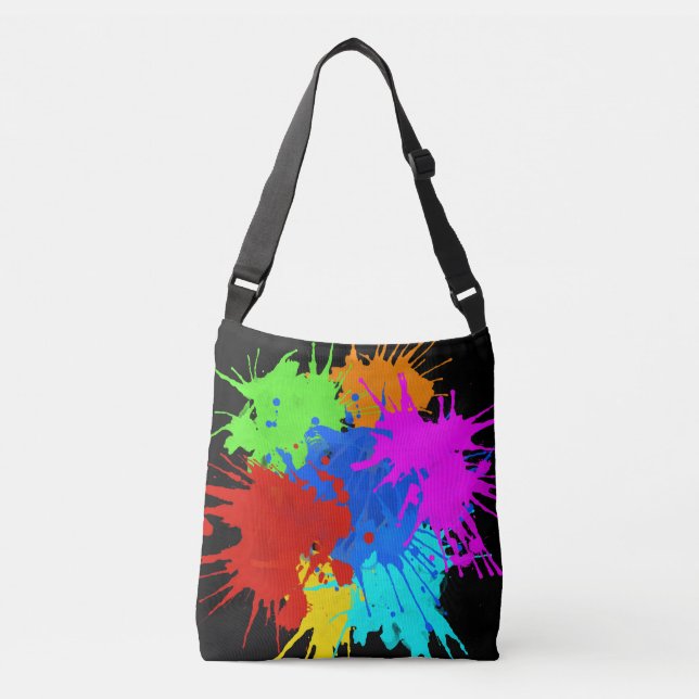 holiES - Stänk round 2 + dina idéer Axelväska (Framsida)