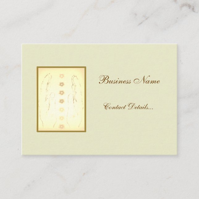 Holistic designtidsbeställning tidsbeställning kort (Framsida)