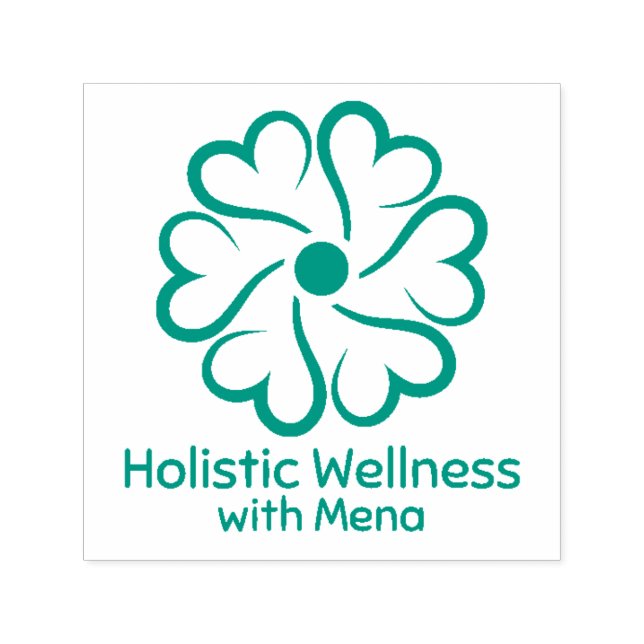 Holistic Hälsa Självfärgande Stämpel (Design)