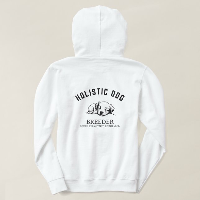 Holistic Hund Breeder Hoodie- Unisex Hoodie (Design baksida)