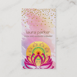 Holistic instruktör för Yoga för Visitkort