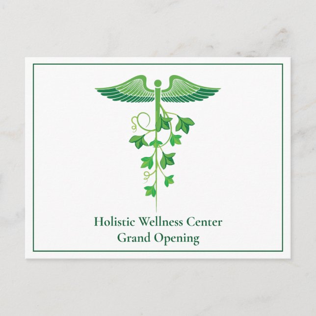 Holistic Medicine Hälsa Centre Grand Open Vykort (Framsida)