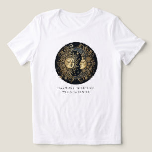 Holistic Sol måne Stars Business T Shirt