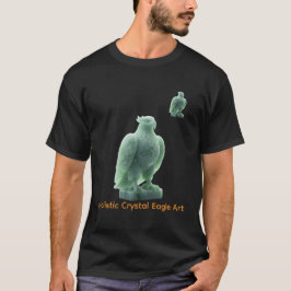 Holistisk Crystal Eagle Art T Shirt