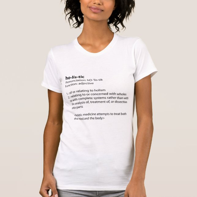 Holistisk definition tee (Framsida)