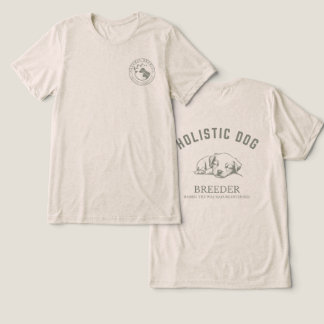 Holistisk Hund Breeder T-shirt - Unisex-Neutralt