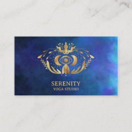 Holistisk kelestial Måne Nebula Öga tredje Visitkort