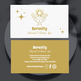 Holistisk kelestial Sol & Måne Visitkort