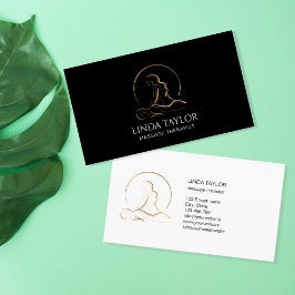 Holistisk massage Therapy Healer Energy Business C Visitkort