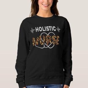 Holistisk sjuksköterska Cute Leopard Skriv ut sjuk T Shirt