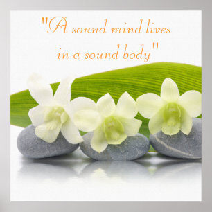 Holistisk spa Behandlingen Poster