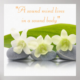 Holistisk spa Behandlingen Poster