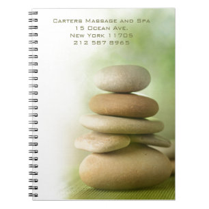 Holistisk Spiral Spa-dagbok Anteckningsbok