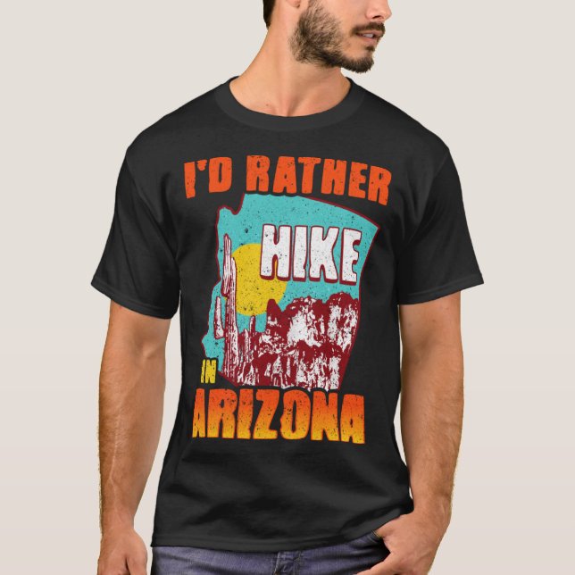 Hölja Arizona Sedona Grand Canyon Apparel för Hi T Shirt (Framsida)