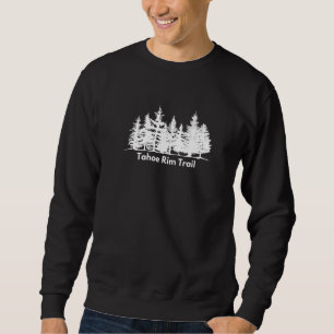 Hölja Taférim Trail White Forests Träd Lång Ärmad Tröja