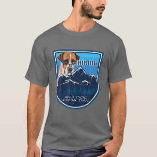 Höljande och Hund-dagars Boxer W-glas T Shirt