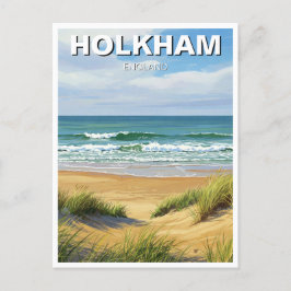 Holkham Norfolk England Travel Vykort