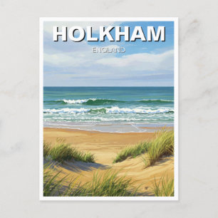 Holkham Norfolk England Travel Vykort