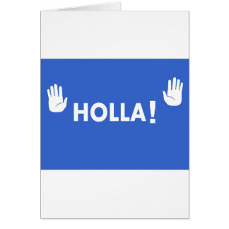 Holla Hälsningskort