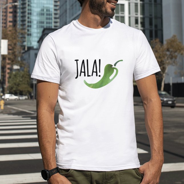 Holla Jalapeno Funny Manar rekTee T-shirt (Skapare uppladdad)