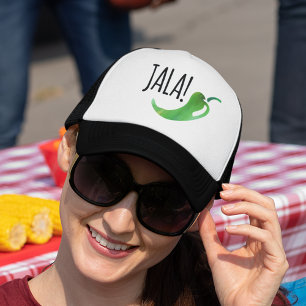 Holla Jalapeno Funny Truckerkeps