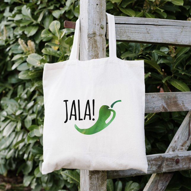 Holla Jalapeno Tote Tygkasse (Skapare uppladdad)