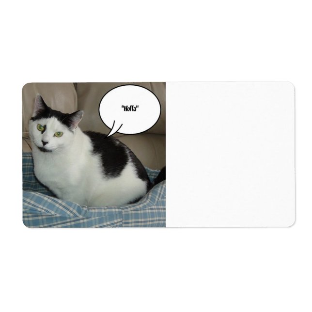 Holla /Raise Tak! Fraktsedel (Framsidan)