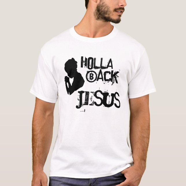 HOLLA TILLBAKA JESUS TEE (Framsida)