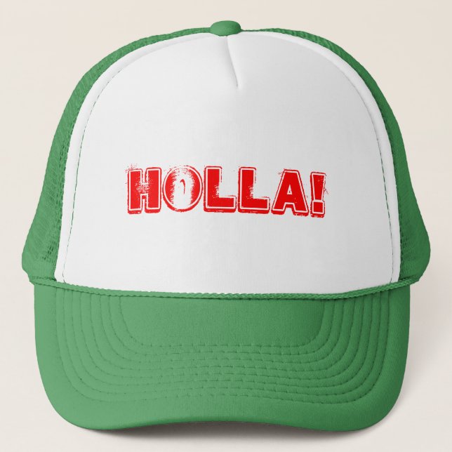 HOLLA! TRUCKERKEPS (Framsida)