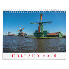 Holland 2026-kalender kalender